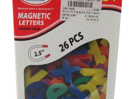 Magnetic Lower Case Letters 26pcs Online now