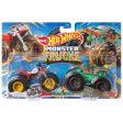 FYJ64 HW MONSTER TRUCKS 1:64 2 PACK ASST Online Sale