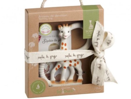 SOPHIE THE GIRAFE SO PURE TEETHING RING Discount