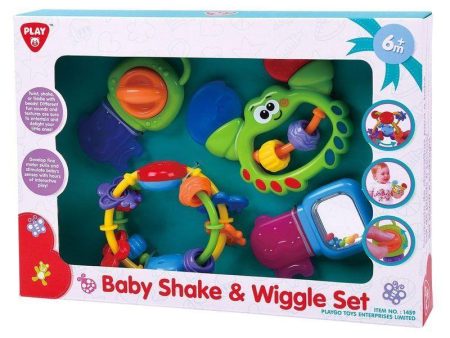 PLAYGO TOYS ENT. LTD. BABY SHAKE N WIGGLE SET Online Hot Sale