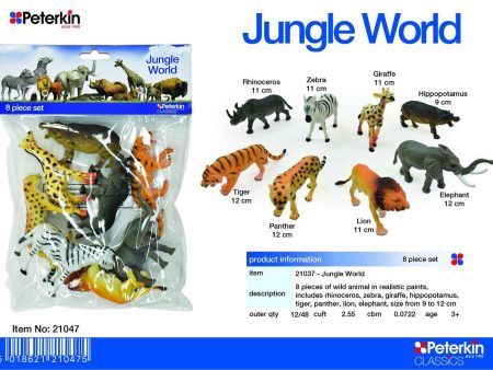 T63090 JUNGLE WORLD ANIMAL ABG Online Hot Sale