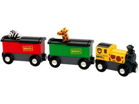 BRIO SAFARI TRAIN 3 PIECES Fashion