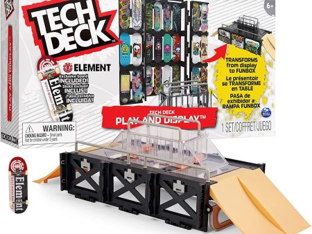 TECH DECK PLAY N DISPLACY SET For Cheap