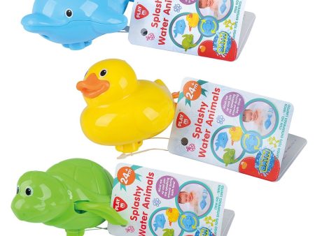 PLAYGO TOYS ENT. LTD. SPLASHY WATER ANIMALS ASST Cheap