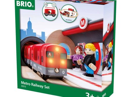 BRIO METRO RAILWAY SET For Sale