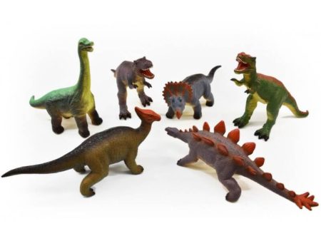 T64252 SOFT DINOSAURS ASST Hot on Sale