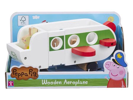 PEPPA PIG WOODEN AEROPLANE & FIGURE Online