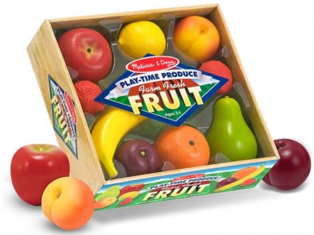 MELISSA & DOUG PLAY TIME FRUIT 9 PIECES Cheap