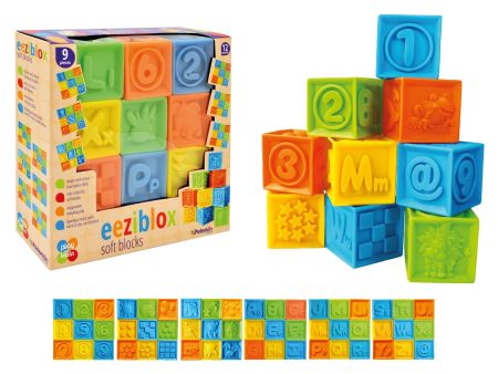 PLAY & LEARN EEZIBLOX SOFT BLOCKS Sale