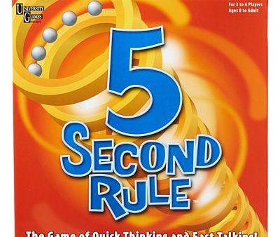 5 SECOND RULE For Sale