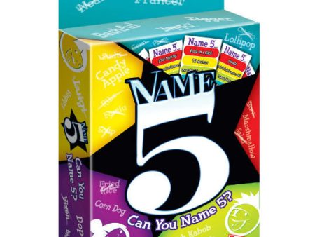 NAME 5 CARD GAME Supply