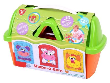 PLAYGO TOYS ENT. LTD. SHAPE AND LOCK BARN Online Hot Sale