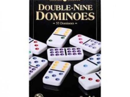 DOUBLE NINE DOMINOES 55 DOMINOES Hot on Sale