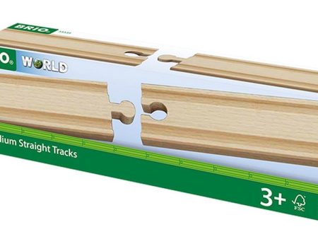 BRIO MEDIUM STRAIGHT TRACKS Cheap