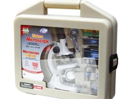 T64726 DELUXE MICROSCOPE SET W CASE Online now